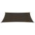 Pânză parasolar, maro, 2x4,5 m, HDPE, 160 g/m² GartenMobel Dekor