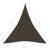 Pânză parasolar, maro, 3x4x4 m, HDPE, 160 g/m² GartenMobel Dekor