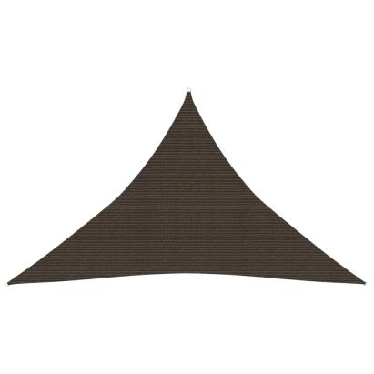 Pânză parasolar, maro, 3,5x3,5x4,9 m, HDPE, 160 g/m² GartenMobel Dekor