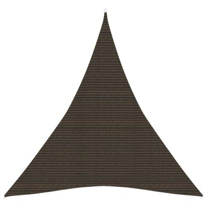 Pânză parasolar, maro, 4x5x5 m, HDPE, 160 g/m² GartenMobel Dekor