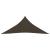 Pânză parasolar, maro, 5x5x5 m, HDPE, 160 g/m² GartenMobel Dekor