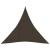 Pânză parasolar, maro, 5x5x5 m, HDPE, 160 g/m² GartenMobel Dekor