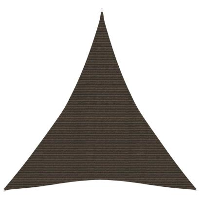 Pânză parasolar, maro, 5x6x6 m, HDPE, 160 g/m² GartenMobel Dekor