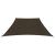 Pânză parasolar, maro, 3/4x2 m, HDPE, 160 g/m² GartenMobel Dekor