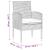 Set mobilier de exterior, 5 piese, negru, poliratan GartenMobel Dekor