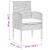 Set mobilier de exterior, 7 piese, negru, poliratan GartenMobel Dekor