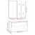 Set de mobilier pentru hol, gri sonoma, lemn prelucrat GartenMobel Dekor