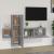 Set dulap TV, 3 piese, gri sonoma, lemn prelucrat GartenMobel Dekor