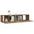 Set dulapuri TV, 2 piese, stejar fumuriu, lemn prelucrat GartenMobel Dekor