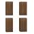 Dulapuri TV, 4 buc., stejar maro, 30,5x30x60 cm, lemn prelucrat GartenMobel Dekor