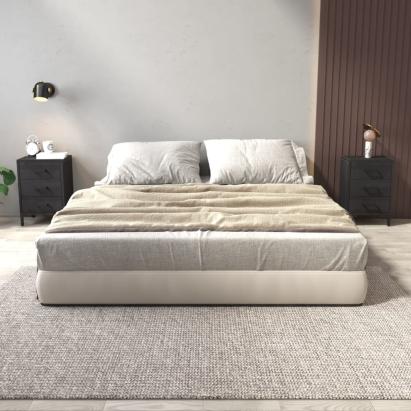 Noptiere, 2 buc., negru, 40x30x55 cm, lemn masiv de pin GartenMobel Dekor