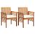 Set mobilier de exterior cu perne, 5 piese, lemn masiv acacia GartenMobel Dekor