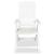 Set de mobilier pentru grădină, 3 piese, alb, polipropilenă GartenMobel Dekor