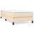 Cadru de pat box spring, crem, 80x200 cm, textil GartenMobel Dekor