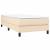 Cadru de pat box spring, crem, 80x200 cm, textil GartenMobel Dekor