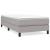 Cadru de pat box spring, gri deschis, 90x190 cm, textil GartenMobel Dekor