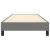 Cadru de pat box spring, gri închis, 90x190 cm, textil GartenMobel Dekor