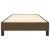 Cadru de pat box spring, maro închis, 90x190 cm, textil GartenMobel Dekor
