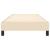 Cadru de pat box spring, crem, 90x190 cm, textil GartenMobel Dekor