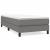 Cadru de pat box spring, gri închis, 90x200 cm, textil GartenMobel Dekor