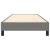 Cadru de pat box spring, gri închis, 90x200 cm, textil GartenMobel Dekor