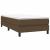 Cadru de pat box spring, maro închis, 90x200 cm, textil GartenMobel Dekor