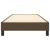Cadru de pat box spring, maro închis, 90x200 cm, textil GartenMobel Dekor
