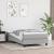 Cadru de pat box spring, gri deschis, 100x200 cm, textil GartenMobel Dekor