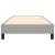 Cadru de pat box spring, gri deschis, 100x200 cm, textil GartenMobel Dekor