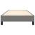 Cadru de pat box spring, gri închis, 100x200 cm, textil GartenMobel Dekor