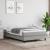 Cadru de pat box spring, gri deschis, 120x200 cm, textil GartenMobel Dekor