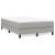 Cadru de pat box spring, gri deschis, 120x200 cm, textil GartenMobel Dekor