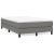Cadru de pat box spring, gri închis, 120x200 cm, textil GartenMobel Dekor