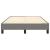 Cadru de pat box spring, gri închis, 120x200 cm, textil GartenMobel Dekor