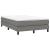 Cadru de pat box spring, gri închis, 120x200 cm, textil GartenMobel Dekor