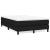 Cadru de pat box spring, negru, 120x200 cm, textil GartenMobel Dekor