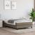 Cadru de pat box spring, gri taupe, 120x200 cm, textil GartenMobel Dekor