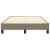 Cadru de pat box spring, gri taupe, 120x200 cm, textil GartenMobel Dekor