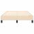 Cadru de pat box spring, crem, 120x200 cm, textil GartenMobel Dekor
