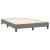 Cadru de pat box spring, gri închis, 140x190 cm, textil GartenMobel Dekor