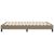 Cadru de pat box spring, gri taupe, 140x190 cm, textil GartenMobel Dekor