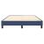 Cadru de pat box spring, albastru, 140x190 cm, textil GartenMobel Dekor