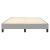 Cadru de pat box spring, gri deschis, 140x200 cm, textil GartenMobel Dekor