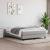 Cadru de pat box spring, gri deschis, 140x200 cm, textil GartenMobel Dekor