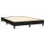 Cadru de pat box spring, negru, 140x200 cm, textil GartenMobel Dekor