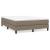 Cadru de pat box spring, gri taupe, 140x200 cm, textil GartenMobel Dekor