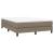 Cadru de pat box spring, gri taupe, 140x200 cm, textil GartenMobel Dekor