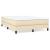 Cadru de pat box spring, crem, 140x200 cm, textil GartenMobel Dekor