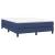 Cadru de pat box spring, albastru, 140x200 cm, textil GartenMobel Dekor