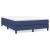 Cadru de pat box spring, albastru, 140x200 cm, textil GartenMobel Dekor